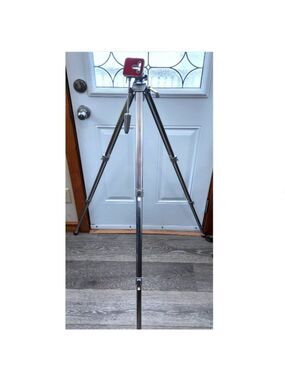 Carsen Vintage Professional Tripod & Head Original Box Aluminium Finish Japan